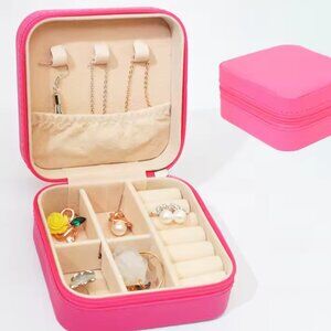 New Jewelry Box Portable Travel Jewelry Case